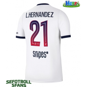 Paris Saint-Germain Lucas Hernandez #21 Bortatröja 2026-27 Kortärmad
